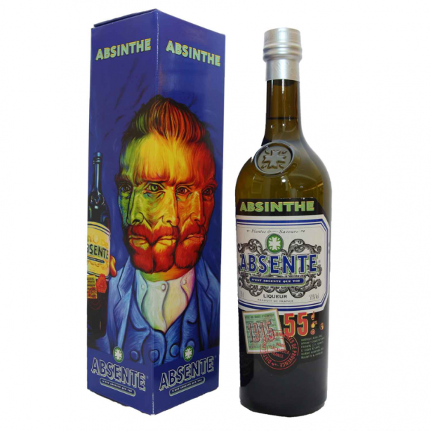 Absente 55% 0.7L, gift box