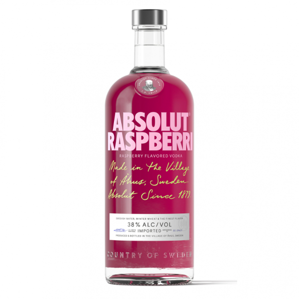 Absolut Vodka Raspberry 38% 1L