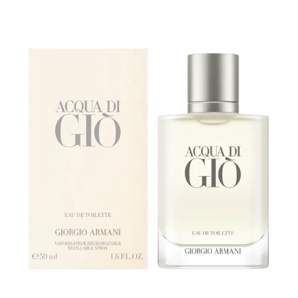 Giorgio Armani Acqua di Giò pour Homme Eau de Toilette Refillable 50 ml