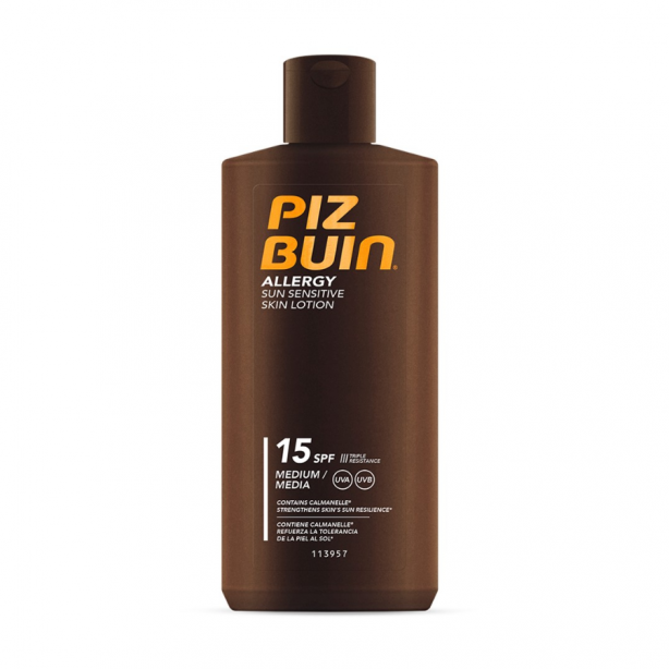 Piz Buin Allergy Sun Sensitive Skin Lotion SPF 15 200 ml