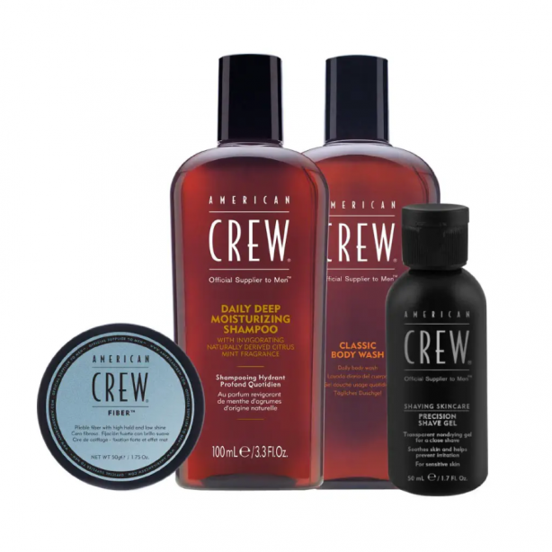 American Crew Mixed Lines Men's Care Set