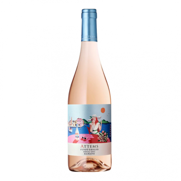 Attems Pinot Grigio Ramato Friuli DOC Dry Rosé 12.5% 0.75L