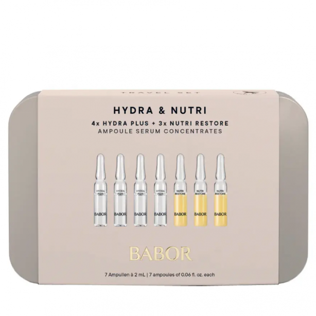 Babor Ampoule Serum Concentrates Hydra & Nutri Travel Set