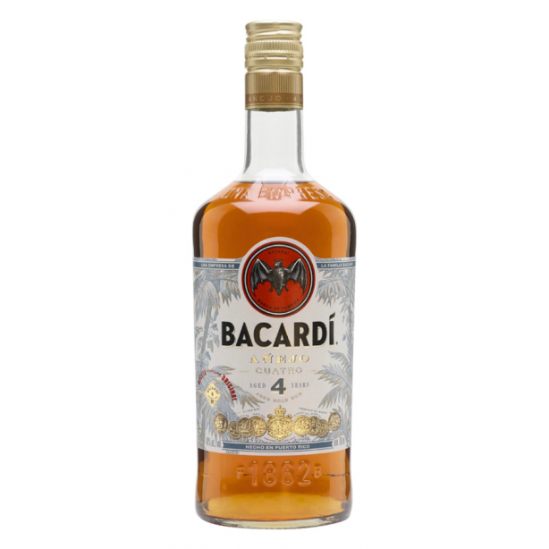 Bacardi Anejo Cuatro 40% 1L