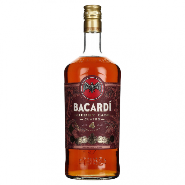 Bacardi Cuatro Sherry Cask 40% 1L