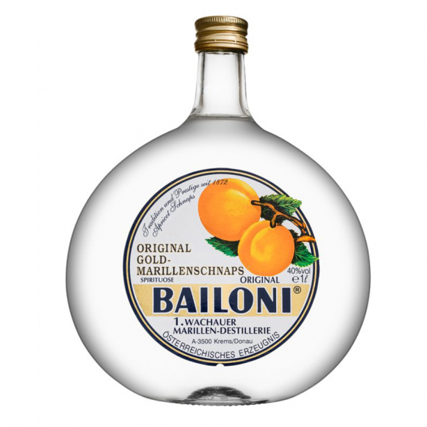 Bailoni Wachauer Gold-Marillenschaps 40% 1L