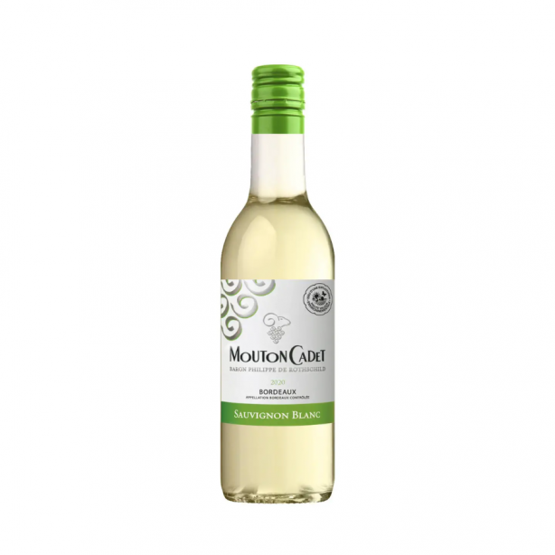 Baron Philippe de Rothschild Mouton Cadet Bordeaux Sauvignon Blanc AOC Dry White 13.5% 0.187L