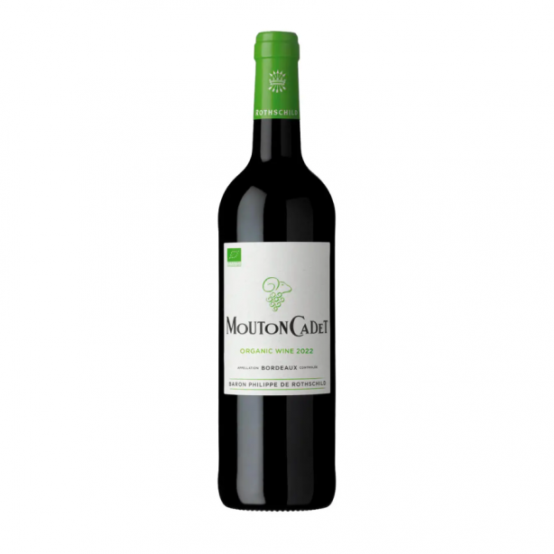Baron Philippe de Rothschild Mouton Cadet Bordeaux Organic AOC Dry Red 14% 0.75L