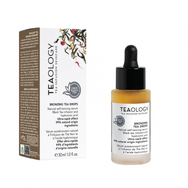 Teaology Black Tea Bronzing Tea Drops Self-tanning Serum 30 ml