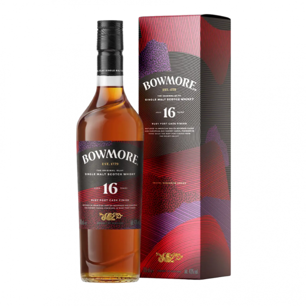 Bowmore 16YO Islay Single Malt Scotch Whisky 43% 0.7L GB