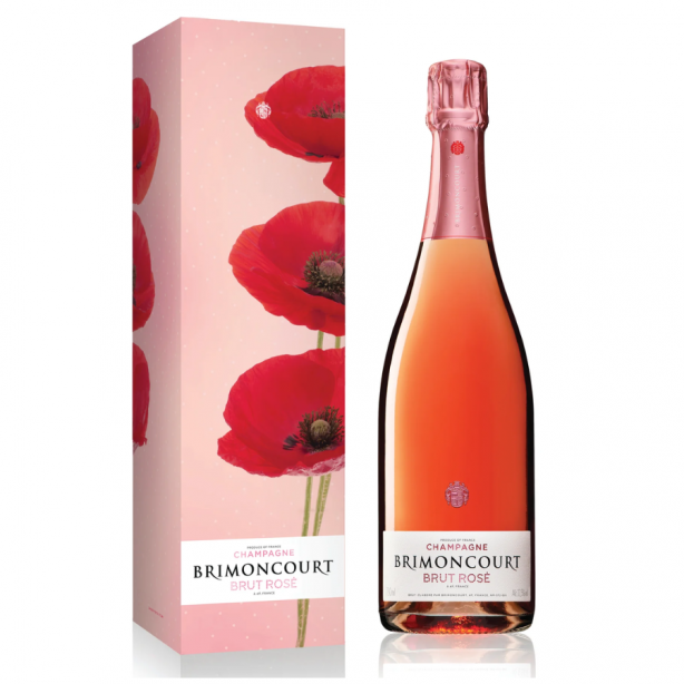 Brimoncourt Brut Rosé Champagne AOC 12.5% 0.75L GB