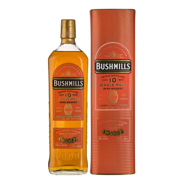 Bushmills 10YO Sherry Cask 46% 1L GB
