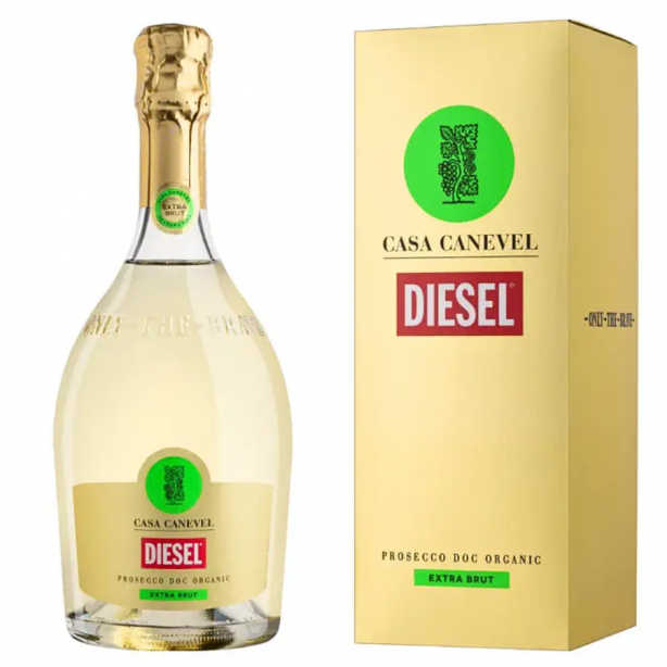 Casa Canevel x Diesel Prosecco DOC Organic Extra Brut White 11% 0.75L GB