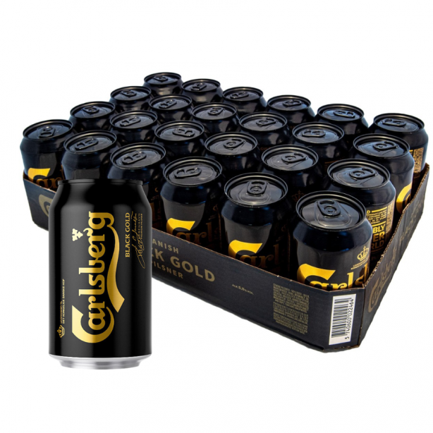 Carlsberg Black Gold 5.8% Cans 24 x 0.33L