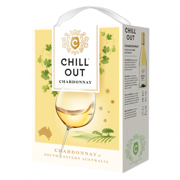 Chill Out Chardonnay Dry White 13% 3L BIB