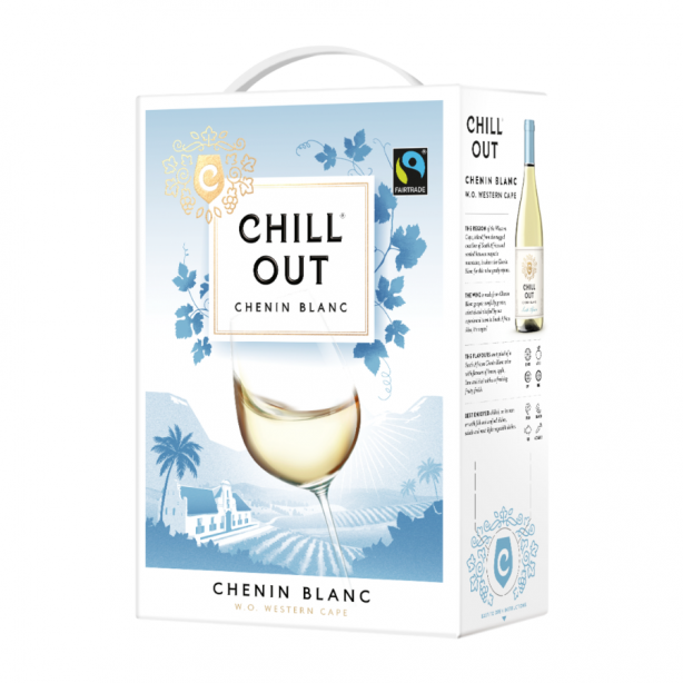 Chill Out Chenin Blanc W.O. Western Cape Semi-dry White 12.5% 1.5L