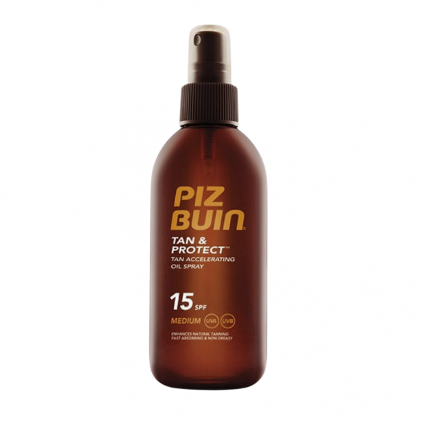 Piz Buin Tan & Protect Tan Intensifying Sun Oil Spray SPF 15 150 ml