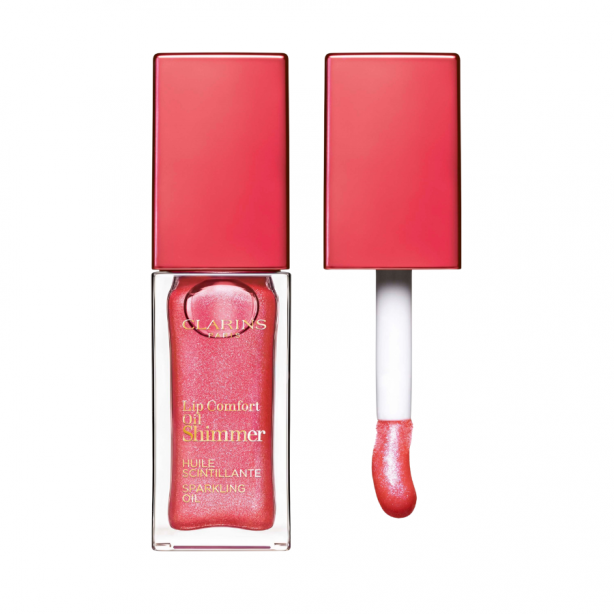 Clarins Lip Comfort Oil Shimmer N° 04 Intense Pink Lady 7 ml