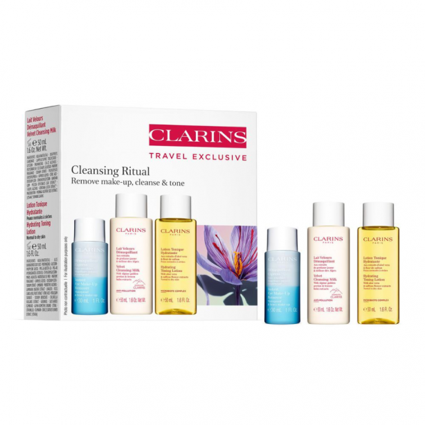 Clarins Make-Up Remover Trio Travel set