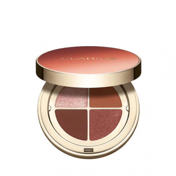 Clarins Ombre 4-Colour Eyeshadow Palette N° 03 Flame Gradation