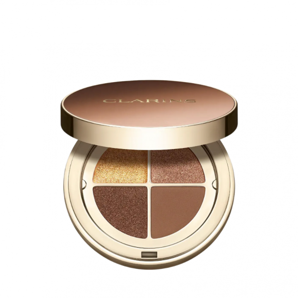 Clarins Ombre 4-Colour Eyeshadow Palette N° 04 Brown Sugar Gradation