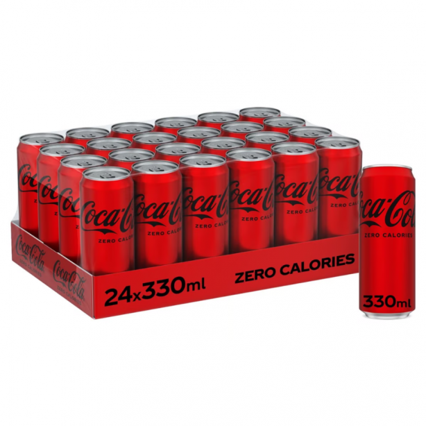 Coca Cola Zero 24 x  0.33L Can