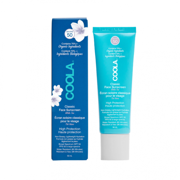 COOLA Classic Face Sunscreen Cream White Tea SPF 50 50 ml