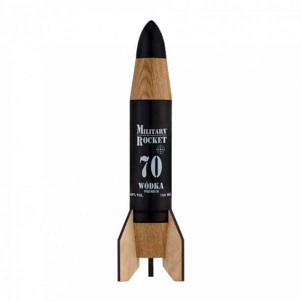 Dębowa Polska Vodka Military Rocket 40% 0.7L