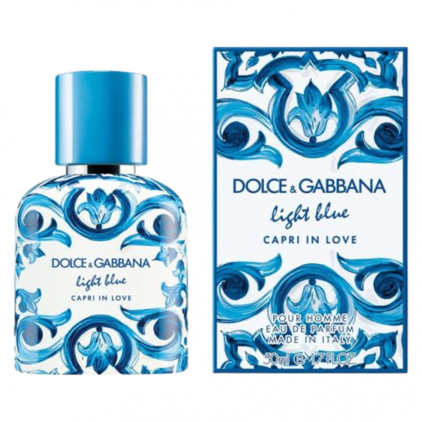 Dolce & Gabbana Light Blue Capri in Love Pour Homme Eau de Parfum 50 ml