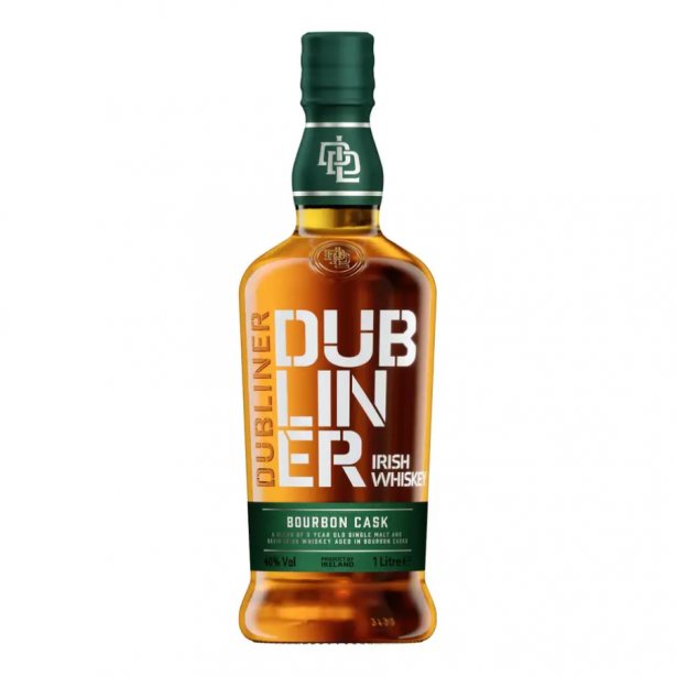 Dubliner Bourbon Cask Irish Whiskey 40% 1L