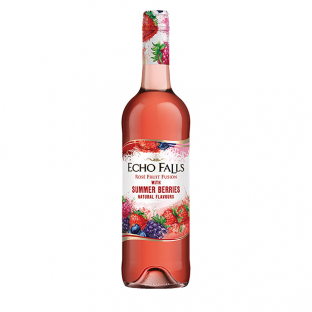 Echo Falls Fruit Fusion Summer Berries Semi-sweet Rose 8.5% 0.75L