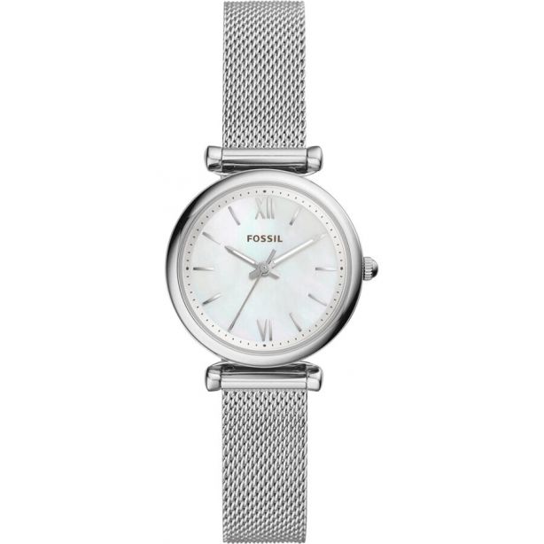 Fossil ES4432 Carlie Mini Silver Ladies Quartz Watch