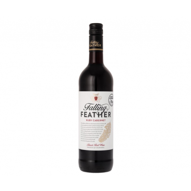 Falling Feather Ruby Cabernet California Semi-dry Red 12% 0.75L
