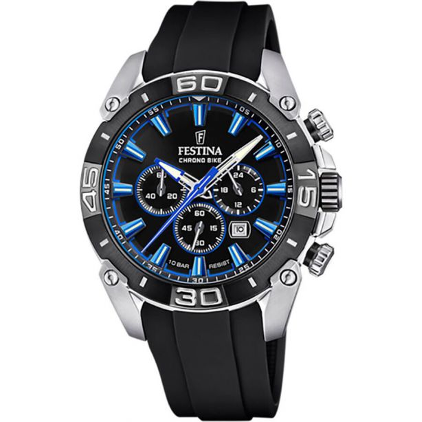 Festina F20544/2 Chrono Bike  Black Rubber Gents Watch