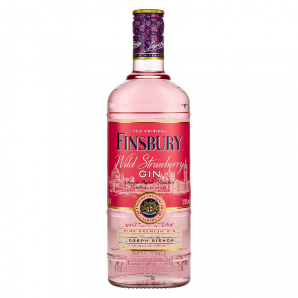 Finsbury Wild Strawberry Gin 37.5% 1L