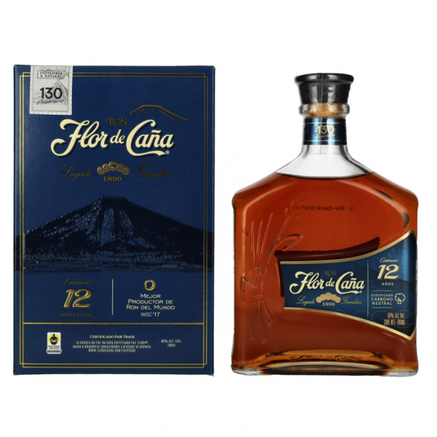 Flor de Caña Centenario 12YO 40% 1L GB