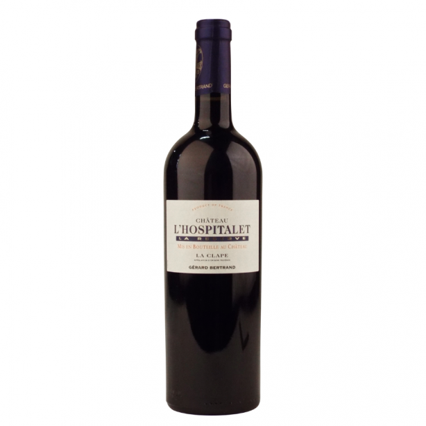 Gérard Bertrand Château L'Hospitalet La Reserve La Clape Organic AOC Dry Red 15% 0.75L