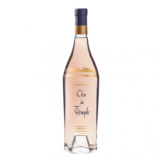 Gérard Bertrand Clos du Temple Languedoc Cabrières AOC Organic Dry Rosé 14.5% 0.75L