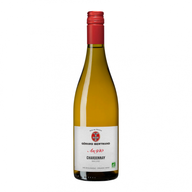 Gérard Bertrand Héritage An 940 Chardonnay IGP Organic Dry White 14% 0.75L