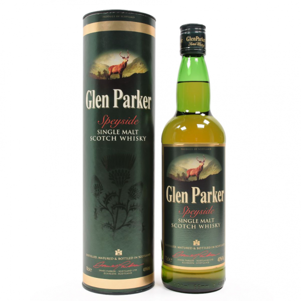 Glen Parker Speyside Single Malt 40% 1L Tube