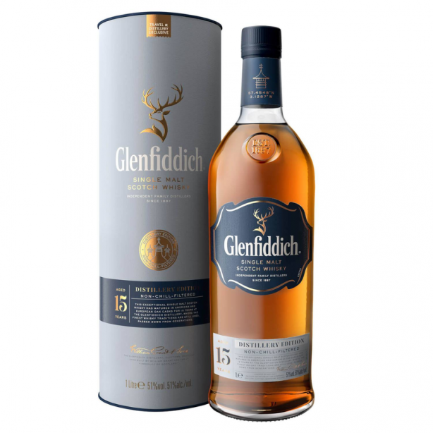 Glenfiddich 15YO Distillery Edition 51% 1L