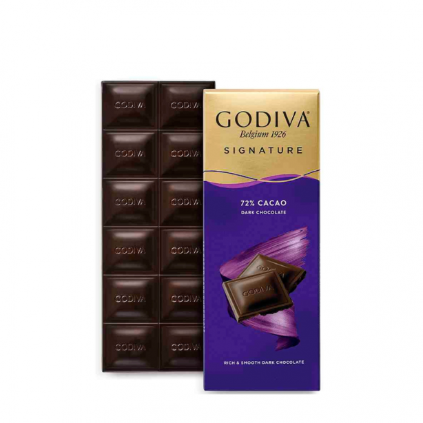 Godiva Dark Chocolate 72% Tablet 90g