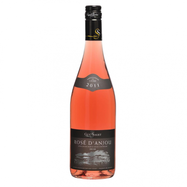 Guy Saget Rosé d'Anjou AOC Semi-dry Rosé 10.5% 0.75L