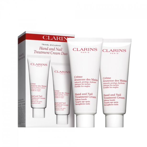 Clarins Hand and Nail Treatment Duo Travel Set