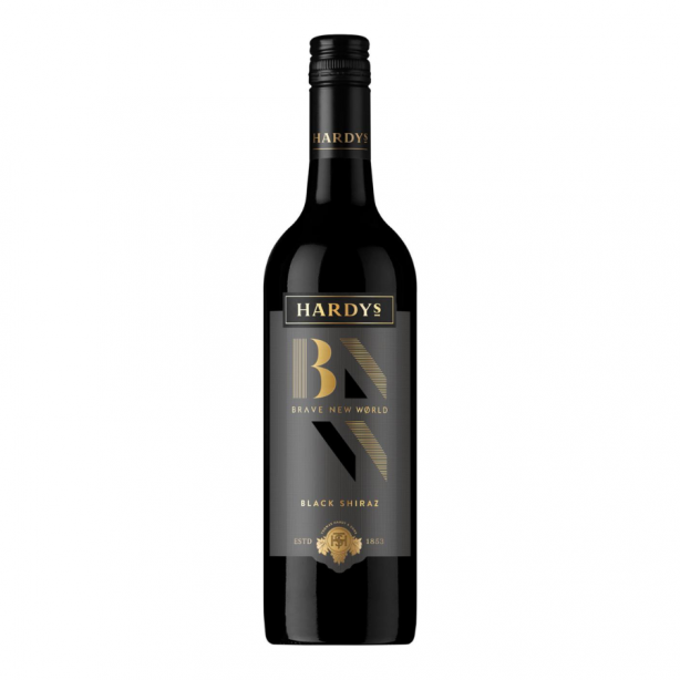 Hardy's Brave New World Shiraz Black Edition Semi-dry Red 13.5% 0.75L