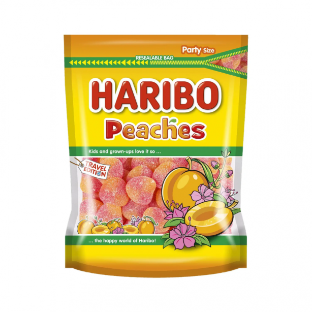 Haribo Peaches  Pouch 750g
