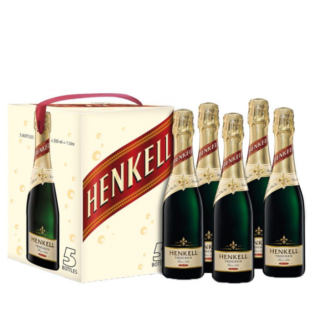 Henkell Trocken Dry White 11.5% 5x0.2L