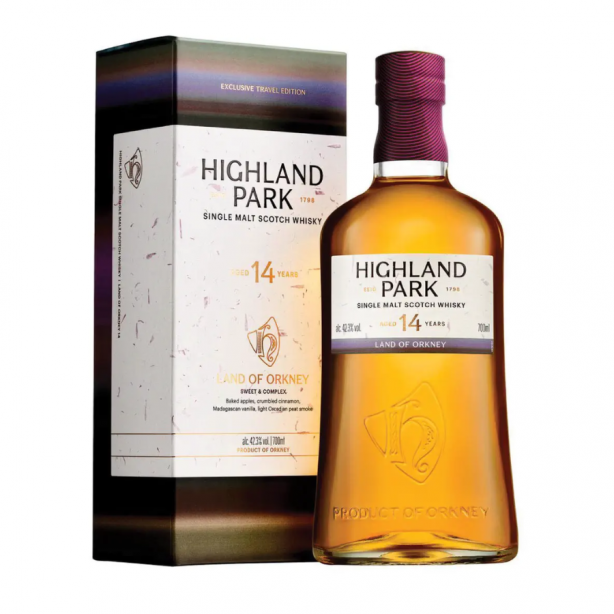 Highland Park Land of Orkney 14YO Single Malt Scotch Whisky 42.3% 0.7L GB