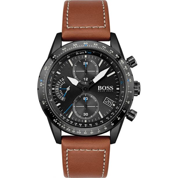 Boss 1513851 Pilot Edition Chrono Watch