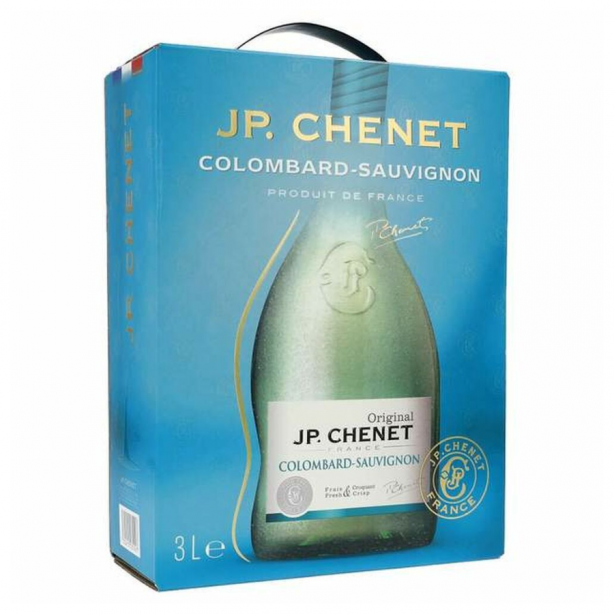 J.P. Chenet Colombard Sauvignon Blanc IGP Dry White 11.5% 3L BIB